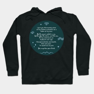 John B and Sarah's Vows - Outer banks - circle Hoodie